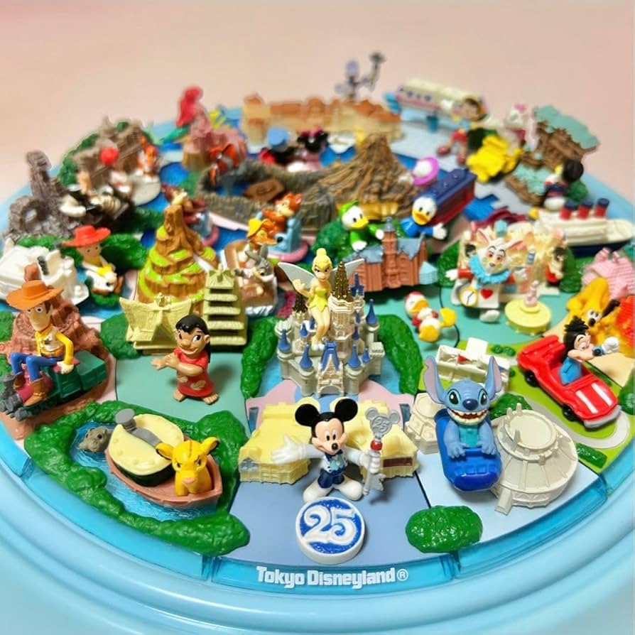 Amazon.co.jp: 東京ディズニー TDR 25周年 ジオラマフィギュア